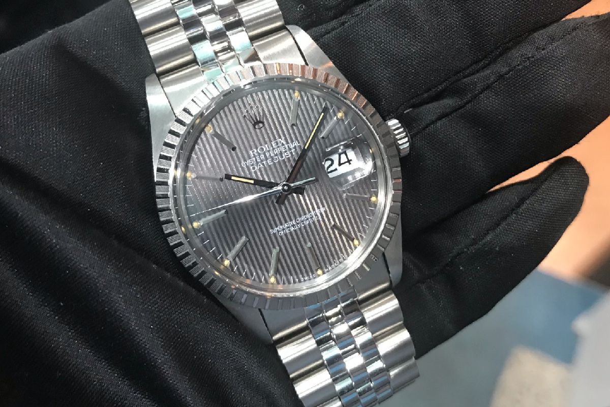 Datejust 16030  GrayTapestry