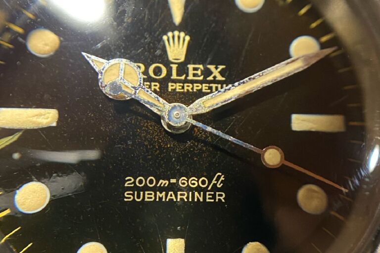 Old Submariner 5513 Gilt Dial